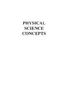 Physical Science Concepts - download pdf